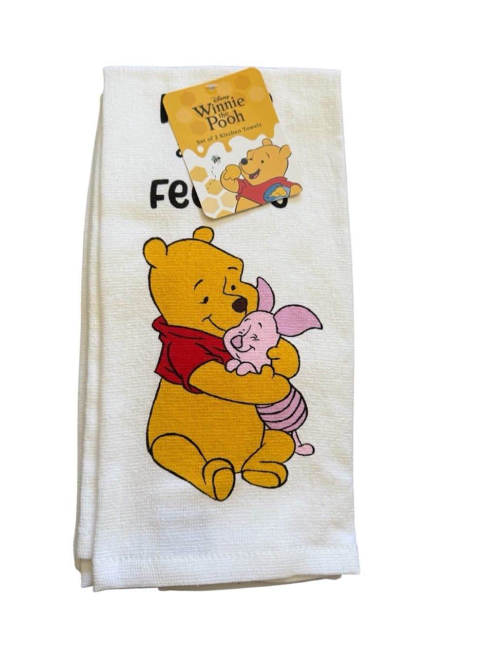 Disney Winnie The Pooh Set Of 2 Kitchen Towels